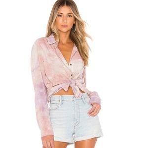 Splendid Tie Dye Blouse